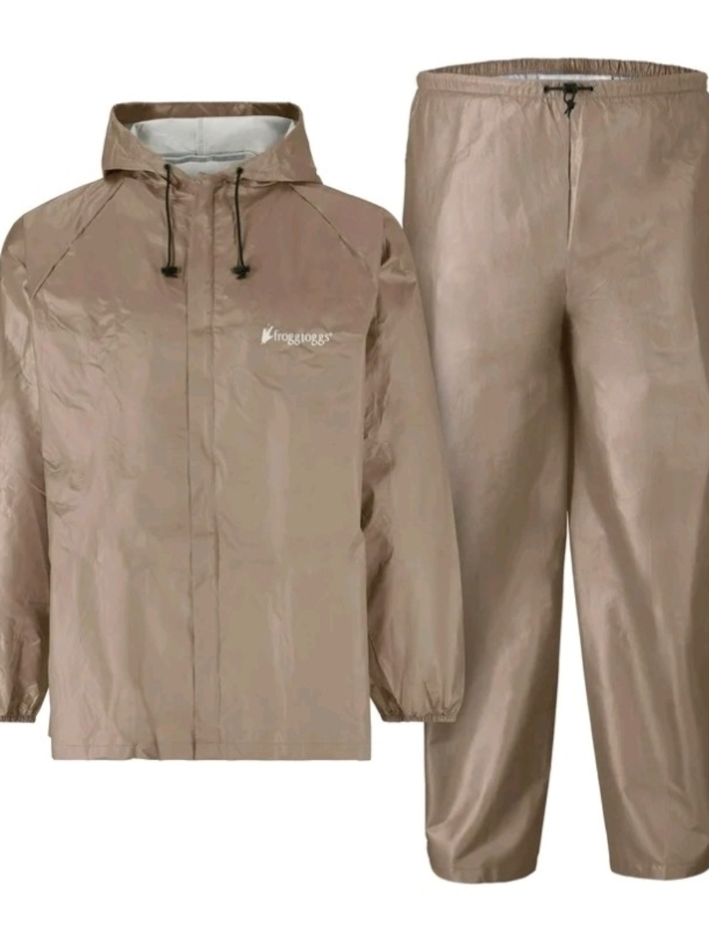 Frogg Toggs Men's Waterproof Hooded Rain Set Xl /xxl